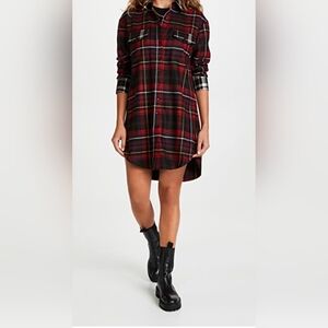 NWT Alice and Olivia Hallie Shirt Dress size Medium